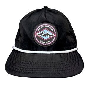Billabong Range Trucker Snapback Black Mesh Hat Surfer Skater Beach OS